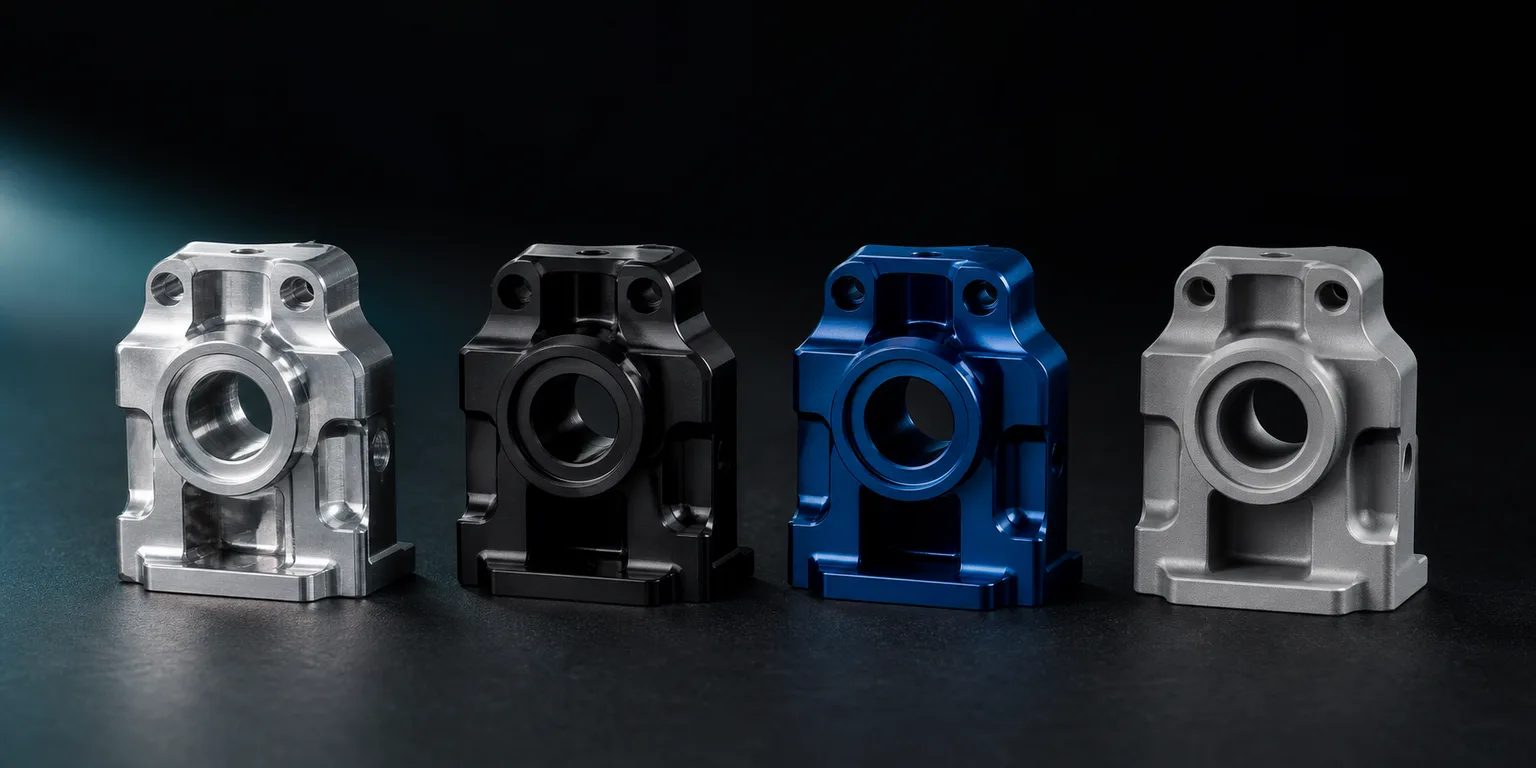 Anodizing, Black Oxide, or Nickel Plating—How to Choose? A Guide to Speccing Surface Treatment for CNC Parts