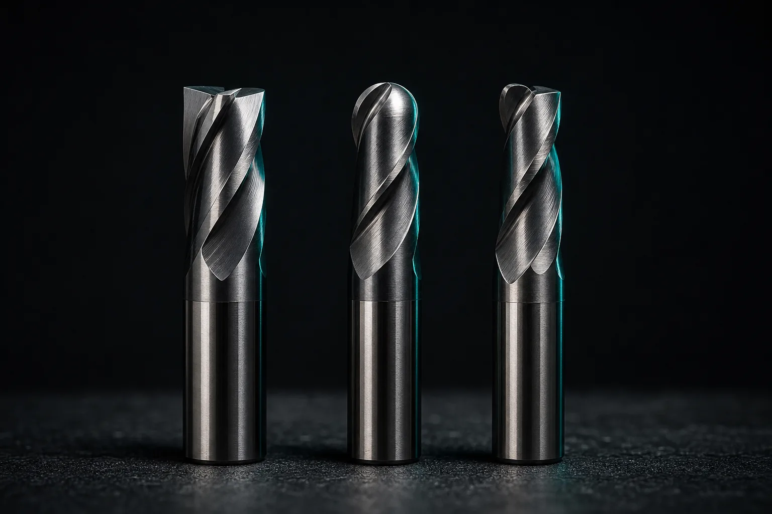 How to Choose an End Mill? The Selection Logic for Flat, Ball and Bull-Nose Cutters