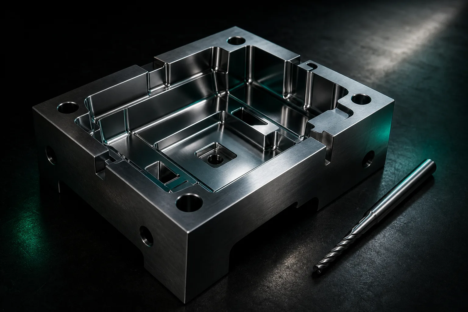 Mold & Tooling Machining: AI CAM in Practice for Deep Cavities, Corner-Clearing, and One-Off Custom Work